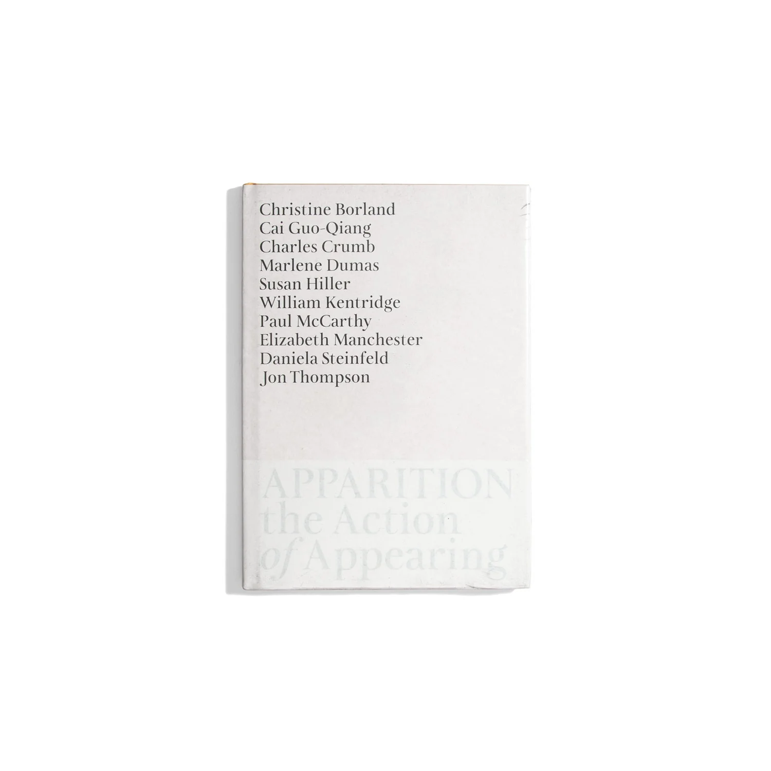 Apparition: The Action of Appearing - Roger Malbert