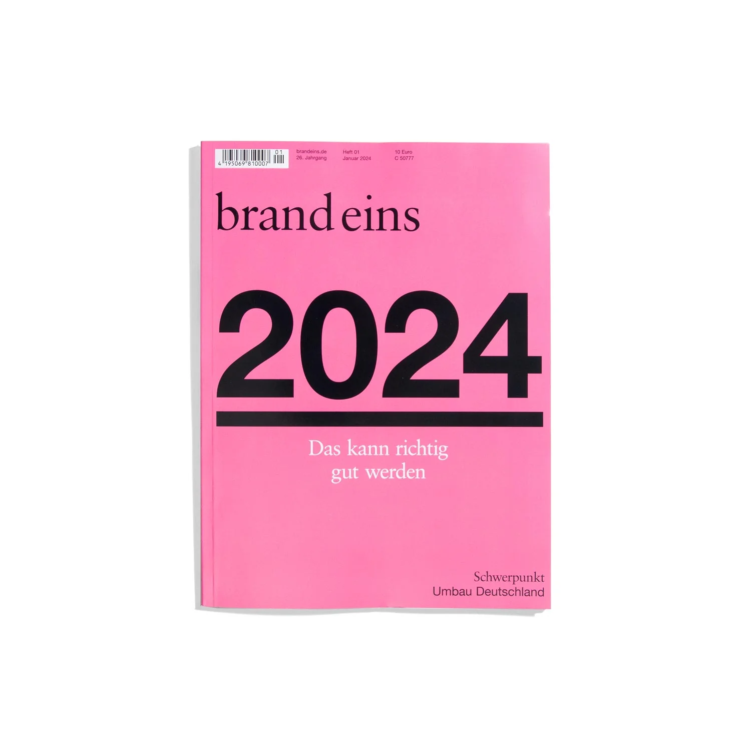 Brand Eins Januar #1 2024