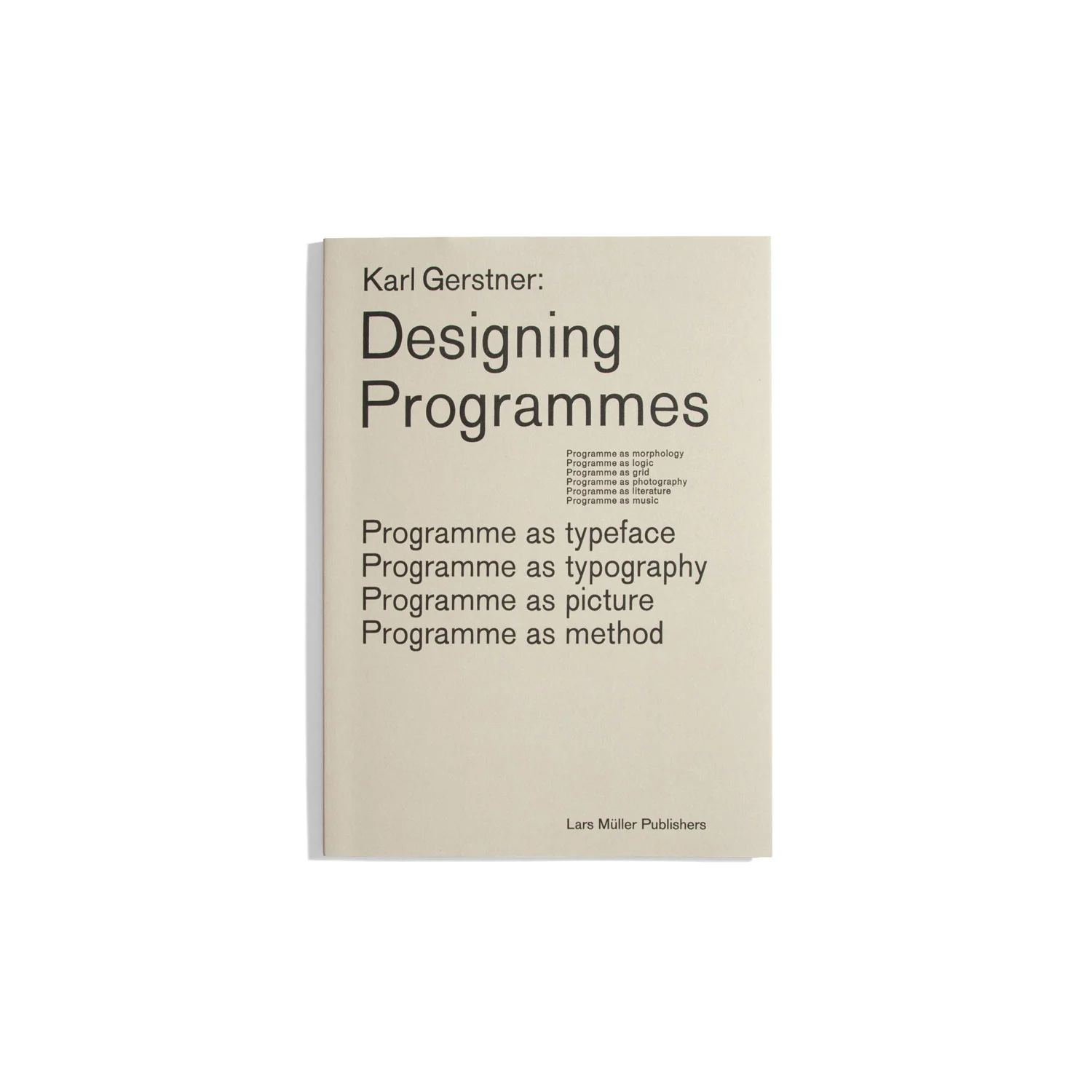 Designing Programmes