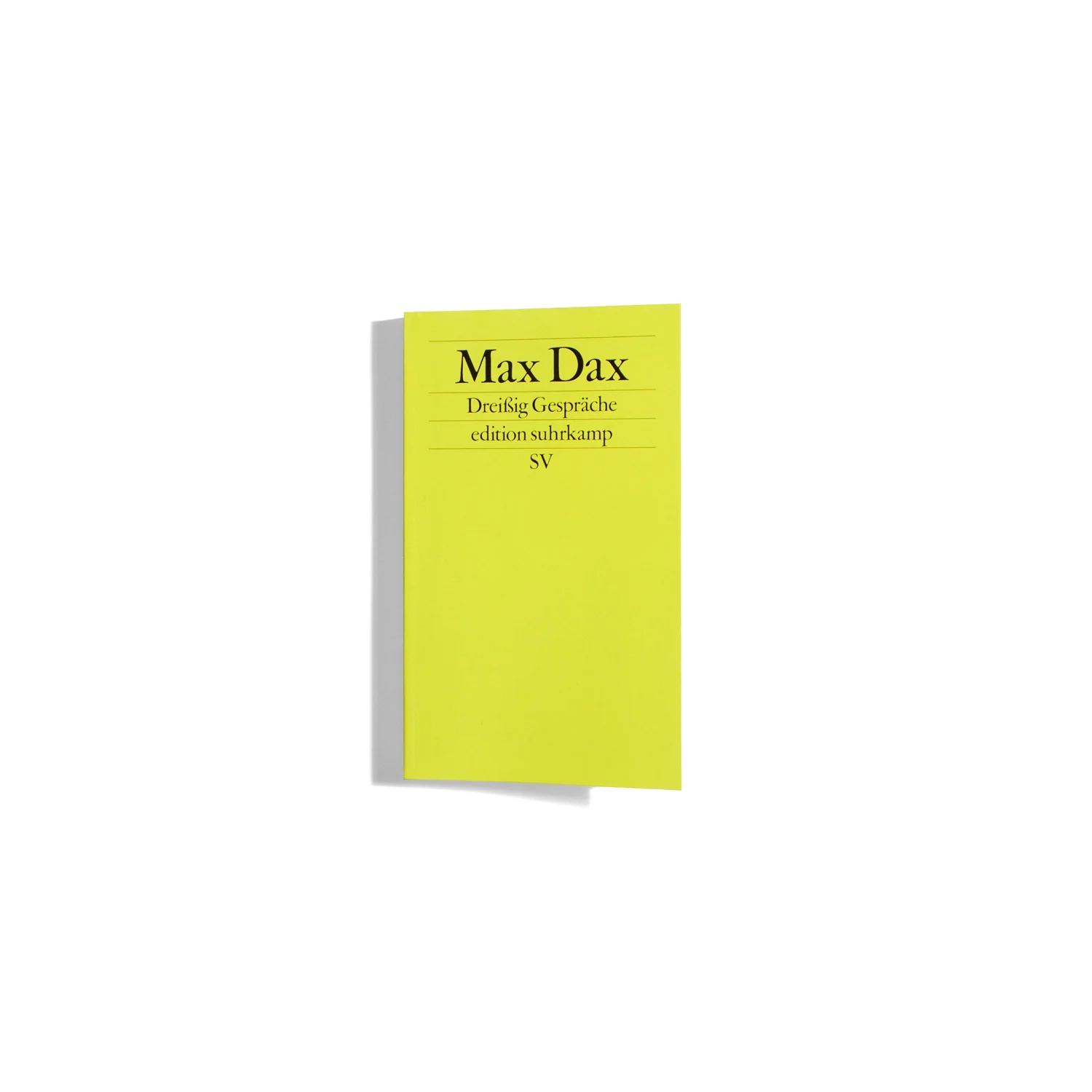 Max Dax - Dreißig Gespräche