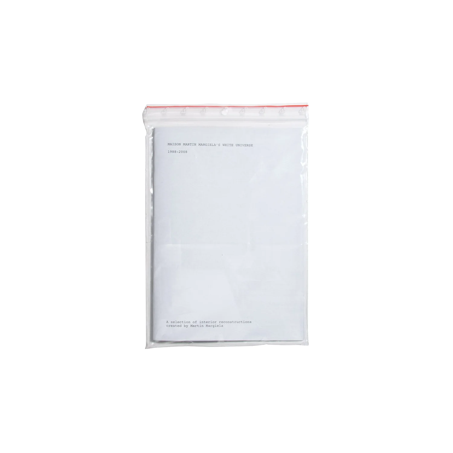 MoMu Zine - Martin Margiela’s White Universe 1988-2008 - Image 2