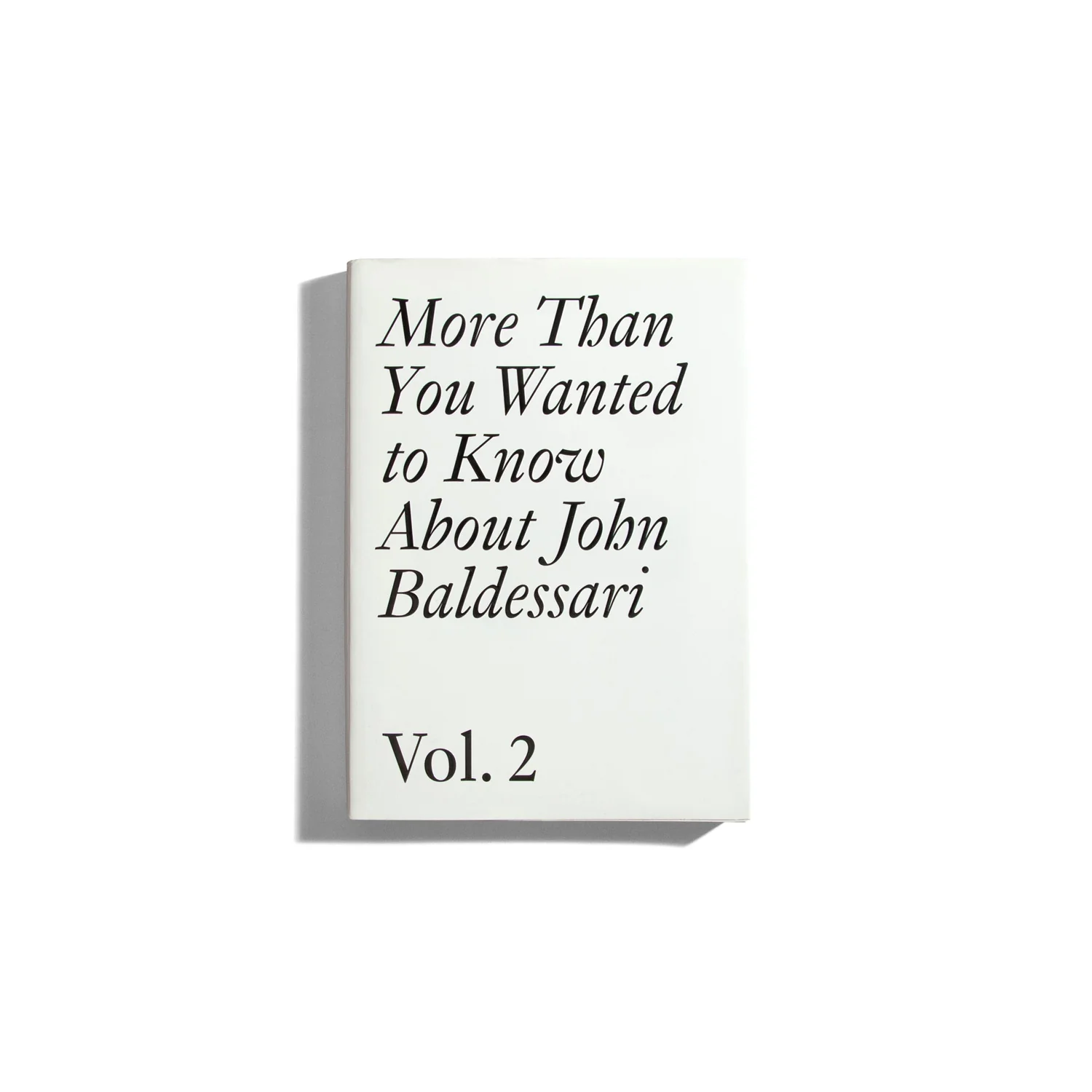 More than you wanted to know about John Baldesari #2