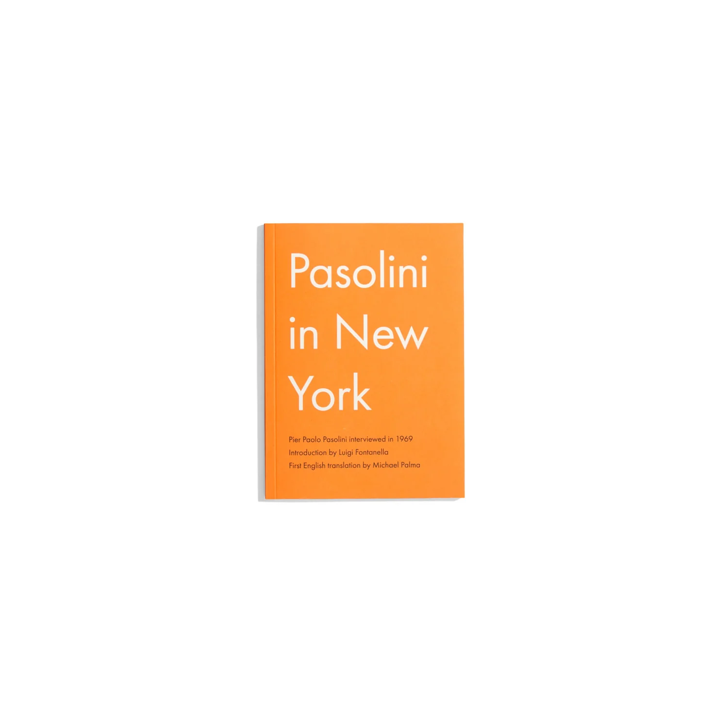 Pasolini in New York
