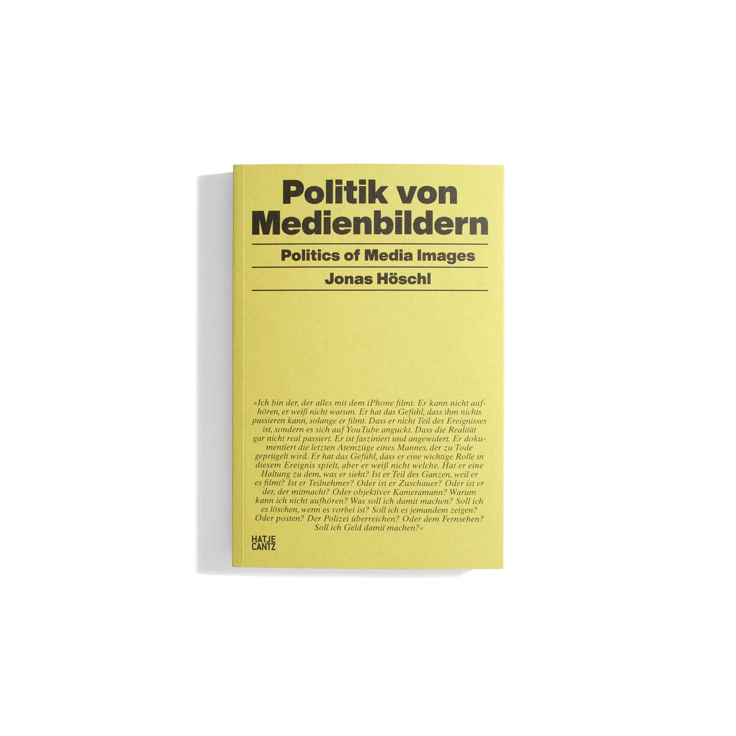 Politik von Medienbildern - Politics of Media Images