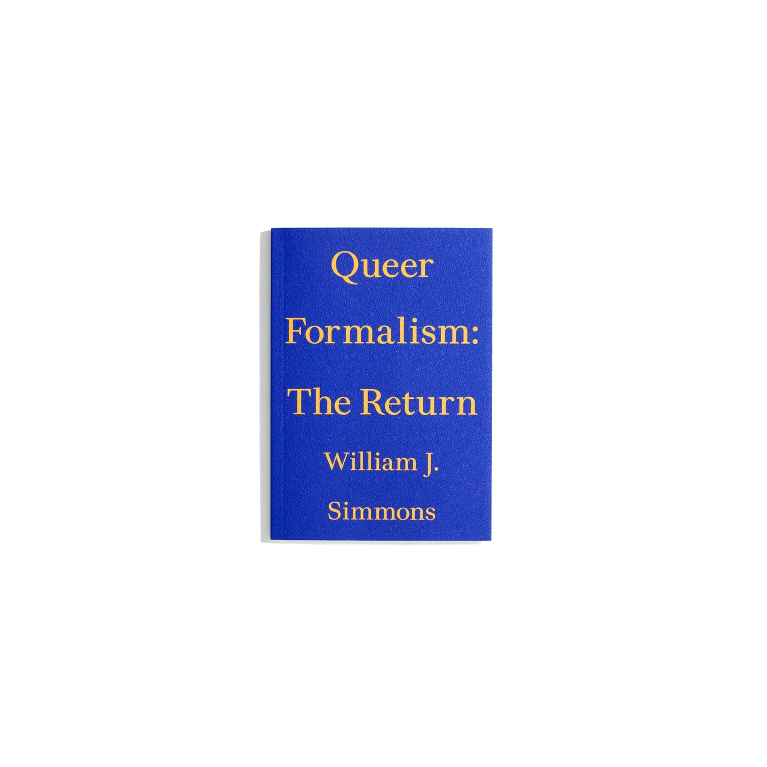 Queer Formalism: The Return