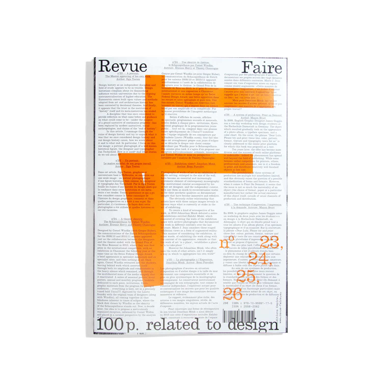 Revue Faire #23/24/25/26