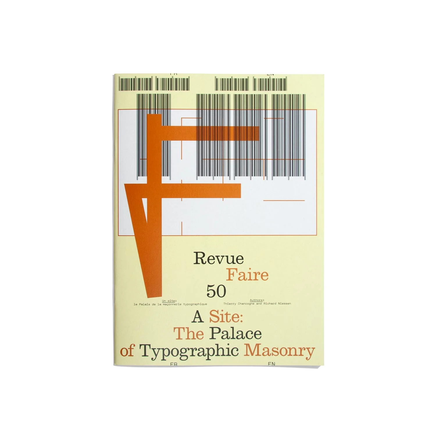 Revue Faire #50 - A Site: The Palace of Typographic Memory