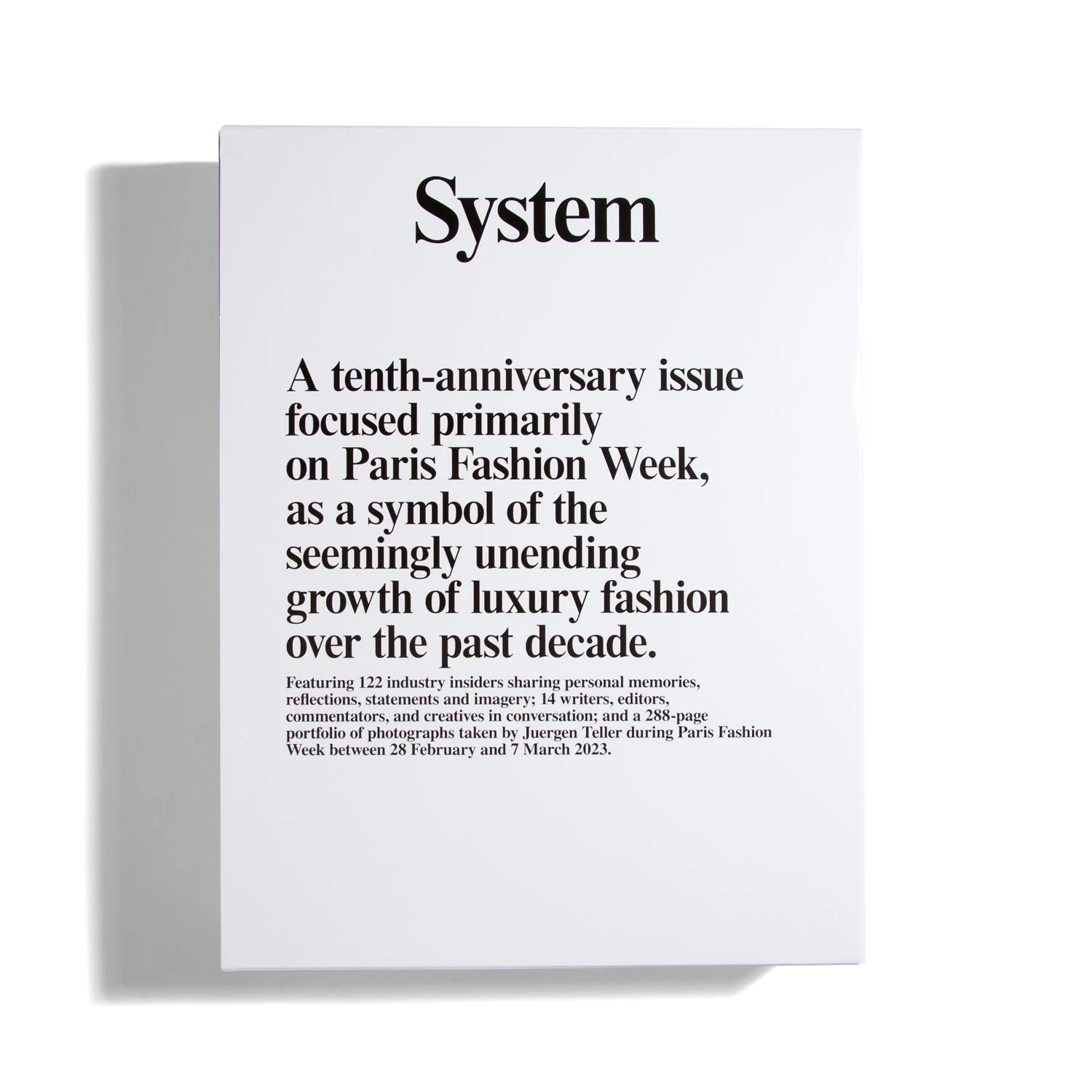 System #21 2023 - Tenth Anniversary Issue